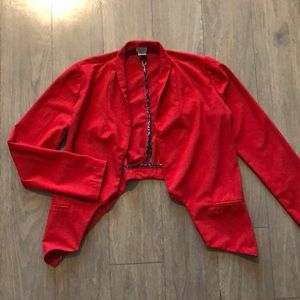 Red Lightweight Blazer